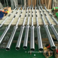 Spor salonu için 1.2m/1.5m/1.8m/2,2m Halter Fitness Bar
